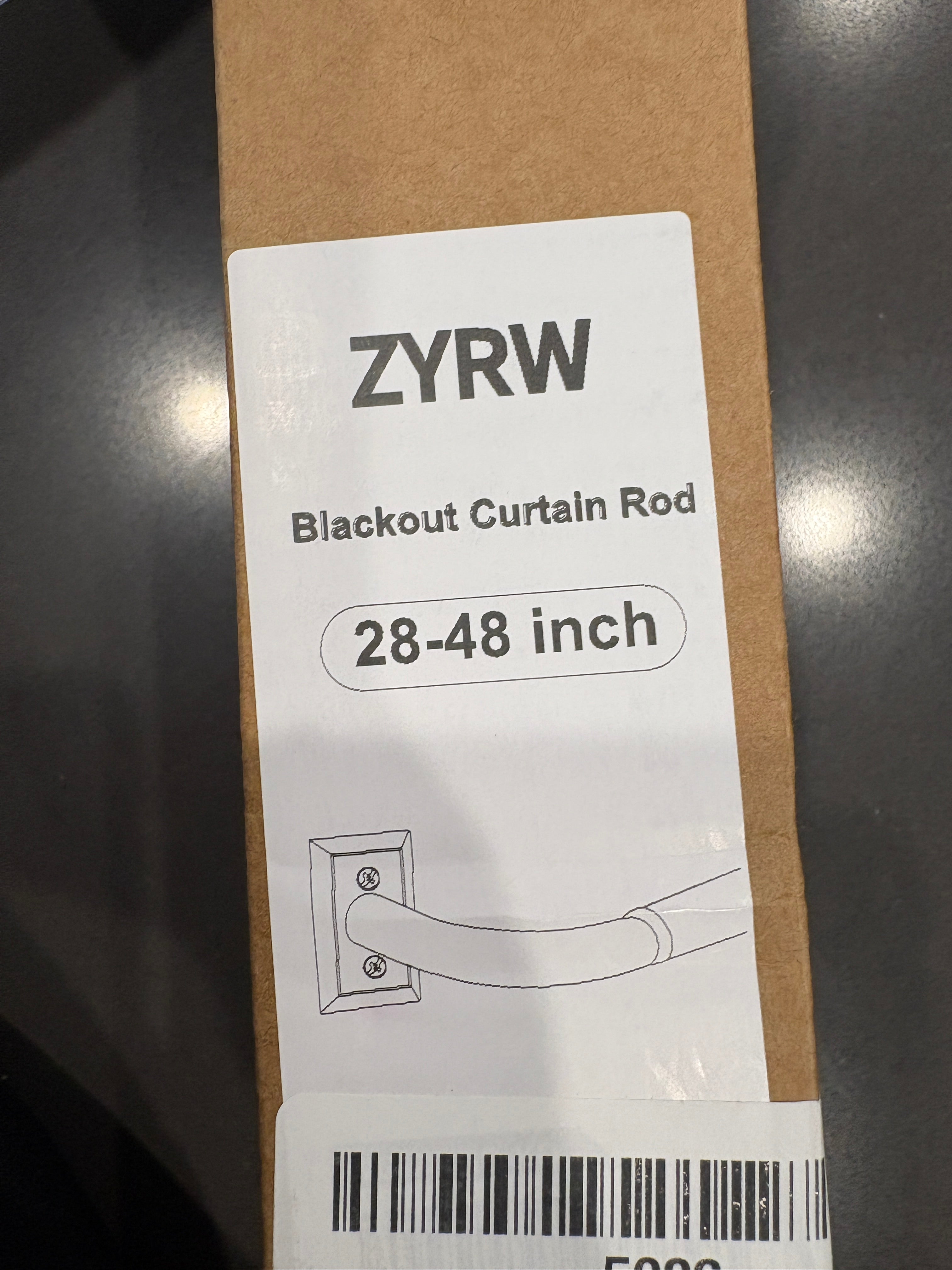 Blackout Curtain Rod