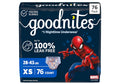 Goodnites Boys' Nighttime Bedwetting Underwear, Size Extra Small (28-43 Lbs), 76 Ct (2 Packs Of 38), Packaging May Vary