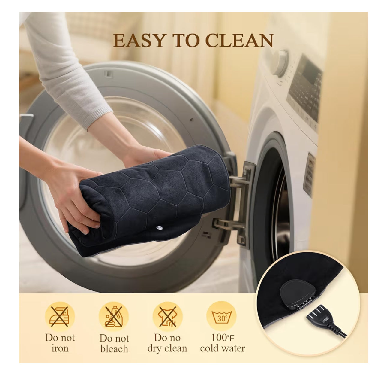 InVarme Neck And Shoulder Heating Pad: 2X Graphene Extra Hot Max 160? For Faster Deeper Pain Relief - 4H Auto Shut Off For Home Office Use - Machine Washable - Gifts For Dad Grandpa Husband