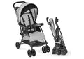 Kolcraft Cloud Plus Lightweight Umbrella Stroller for Toddlers with Reclining Seat, Large Storage Basket, Canopy, Infant & Parent Trays, Compact Fold for Summer Travel, Durable Frame, Slate Gray