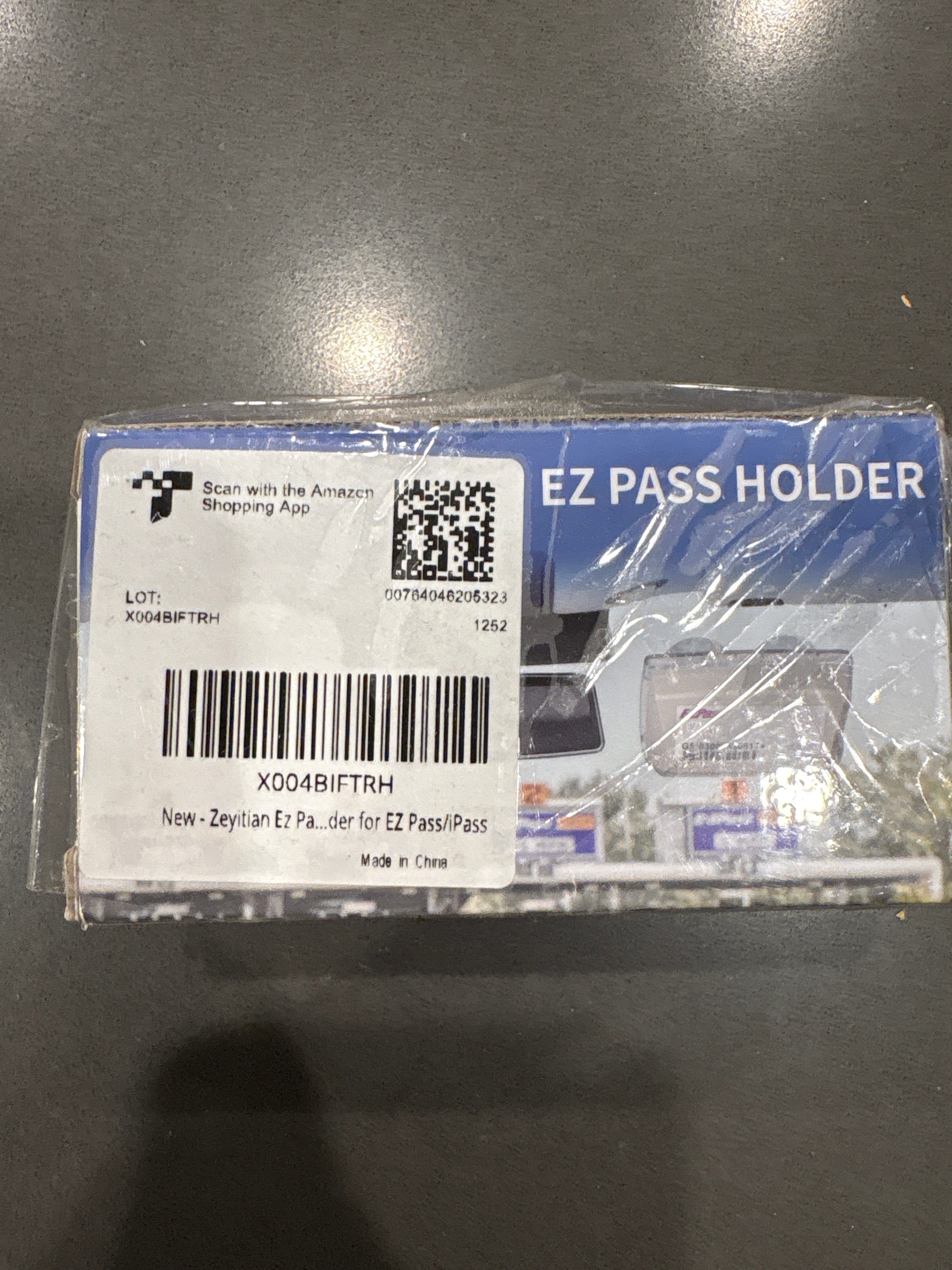 EZ Tag (toll tag) holder