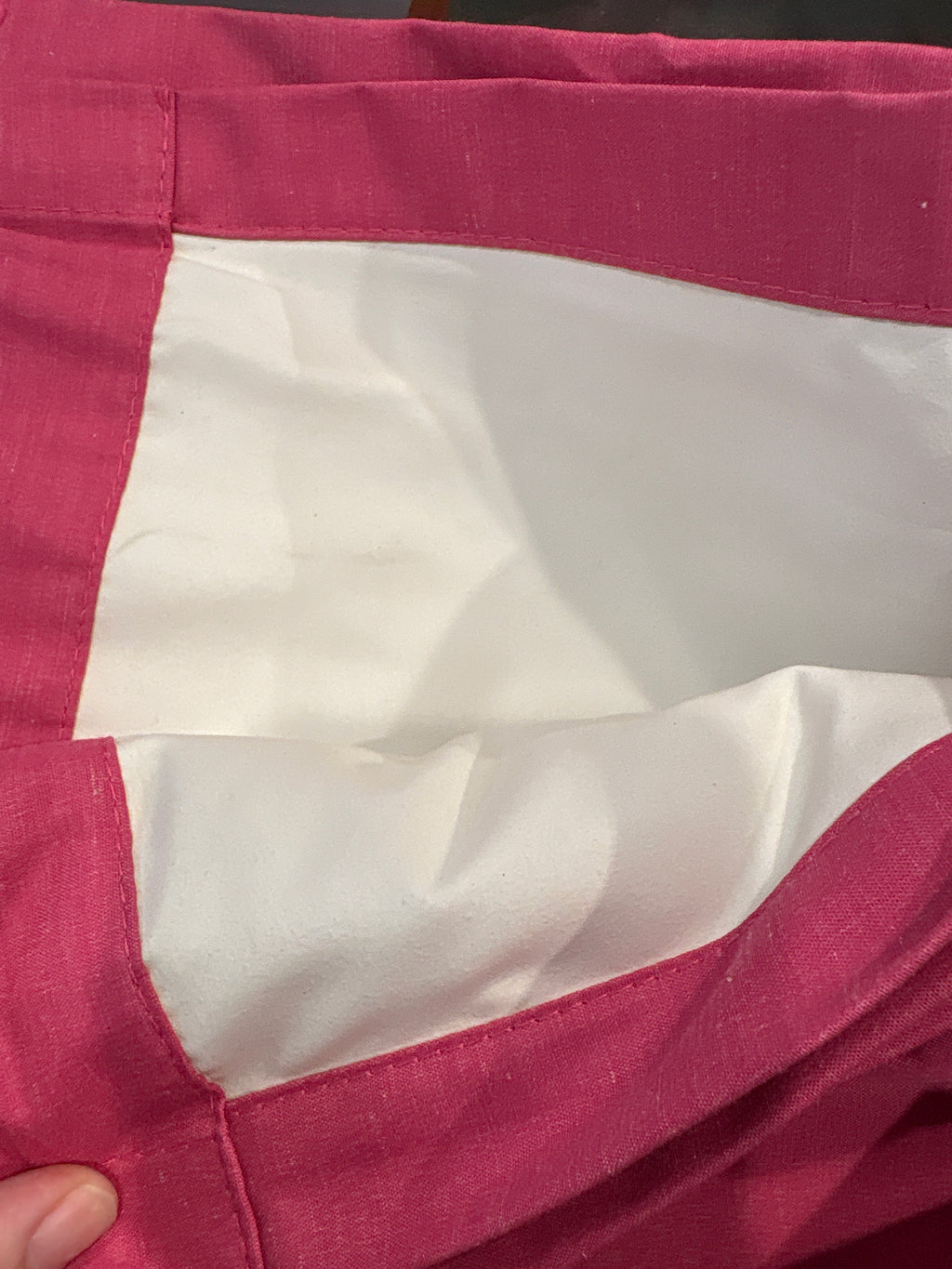 Set of 2 Panels Blackout Curtains (Hot pink)