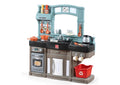 Step2 Best Chefs Kids Kitchen Playset, Indoor/Outdoor Kitchenette, Interactive Play With Lights And Sounds, Made Of Durable Plastic, Includes 25 Piece Toy Accessories, For Toddlers 2+ Years Old