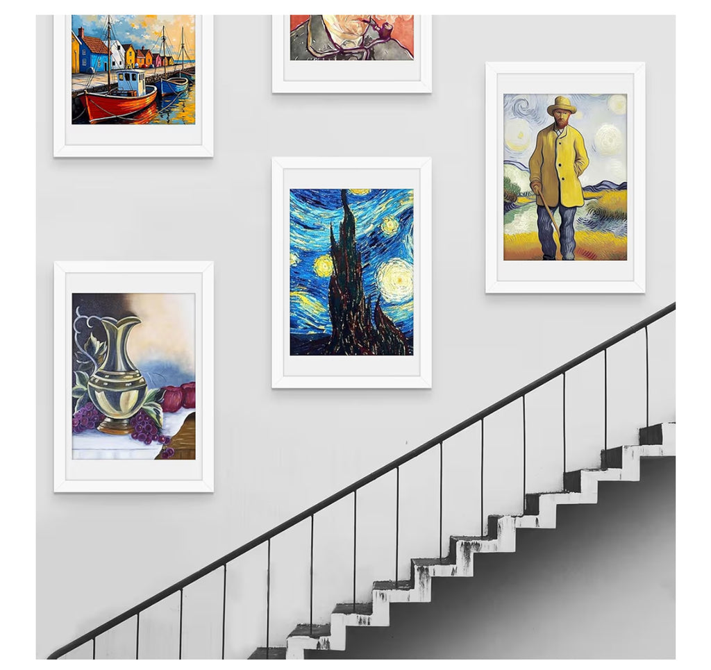 Picrit 20x30 Frame 3 Pack, White Poster Frame, Display Poster 18 X 24 With Mat Or 20 X 30 Without Mat For Horizontal Or Vertical Wall Mounting