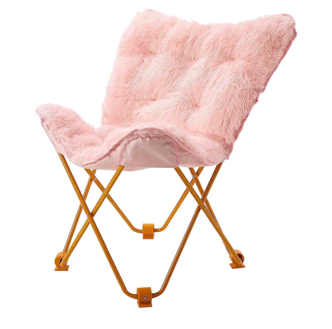 Urban Lifestyle Mongolian Butterfly Chair, Blush