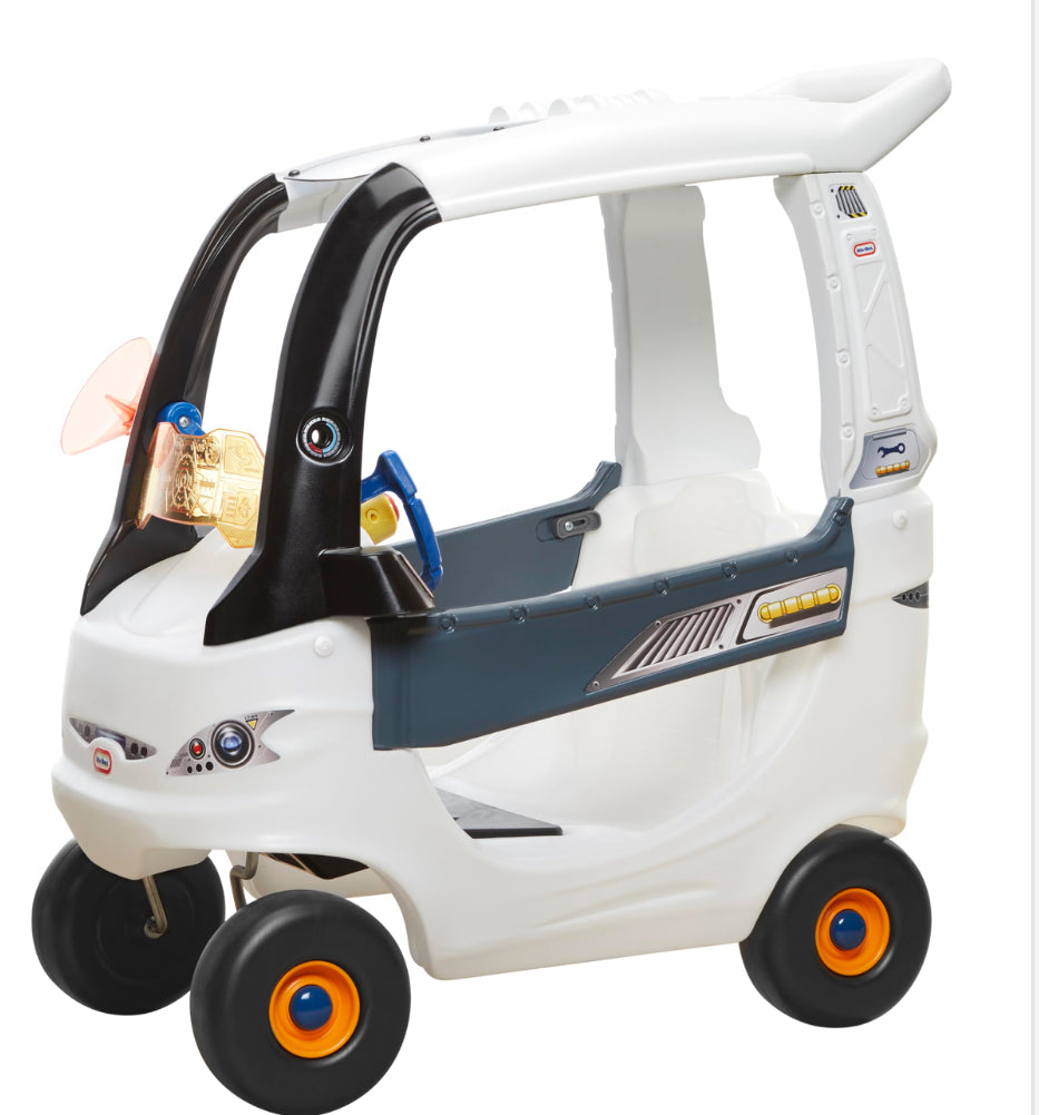Little Tikes Adventure Rover, Indoor/Outdoor Space Ride-On W/Sound FX, Kid And Parent Powered, Great Gift For Kids, Children, Toddlers, Boys, Girls, Ages 1.5 To 5 Years