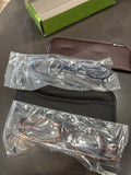 Glasses with cases + 1.25 prescription