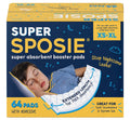 Super Sposie Booster Pads, Max Absorbency For Nighttime Diapers, Use With Overnight Diapers Size 5+ And Night Time Pull Ups, Incontinence Protection