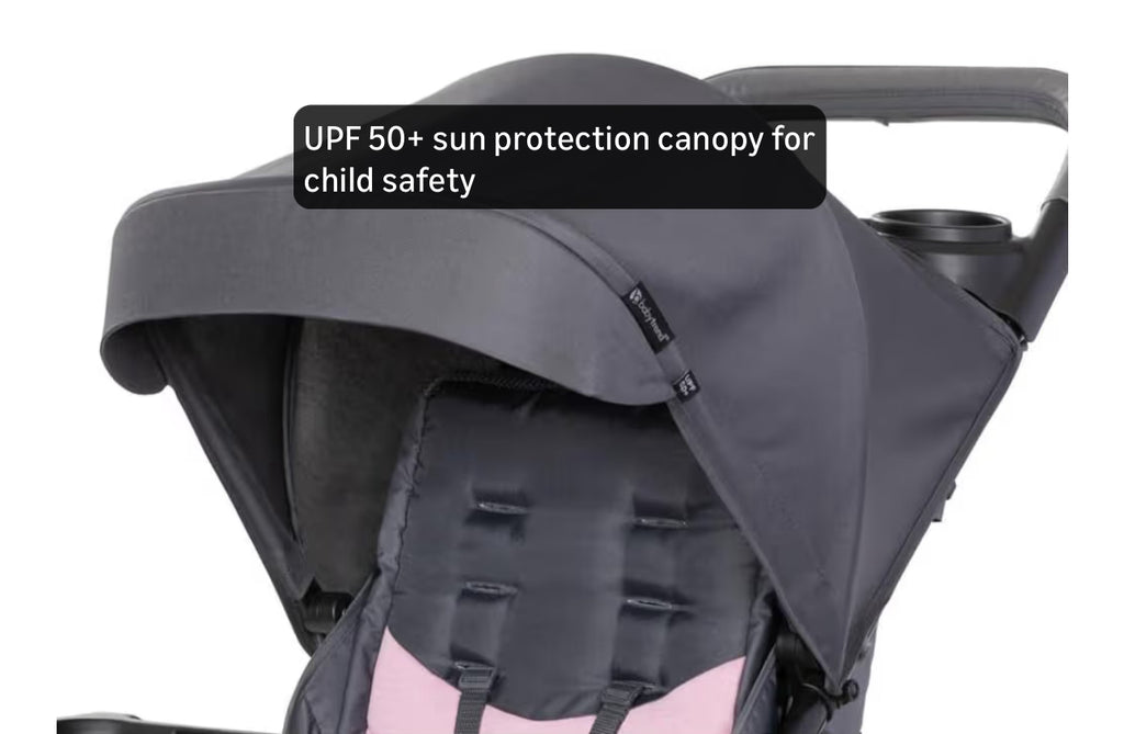 Baby Trend Passport® Cargo Stroller Travel System With EZ-Lift™ Plus Infant Car Seat, Pink Bamboo