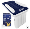 LUMARA Toddler Airplane Bed - Inflatable Airplane Bed For Toddlers, Plane Baby Mattress For Kids - Blow Up Air Mattress For Child Flight Sleep With Safety Belt, Innovative Valves, No Pump Needed