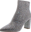Betsey Johnson Women's Sb-Cady Ankle Boot, Rhinestone, 8