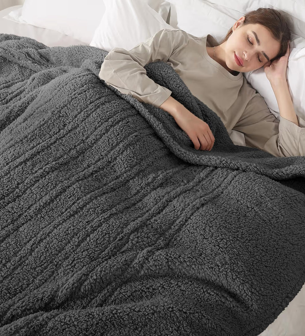 Full Size Heated Blanket, Electric Heated Blanket With 6 Heating Levels & 1-10 Hours Adjustable Timer, Ultra Soft And Thick Washable Full Electric Blanket For Bed, 72"X84", Dark Gray