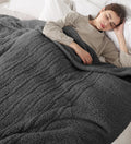 Full Size Heated Blanket, Electric Heated Blanket With 6 Heating Levels & 1-10 Hours Adjustable Timer, Ultra Soft And Thick Washable Full Electric Blanket For Bed, 72"X84", Dark Gray