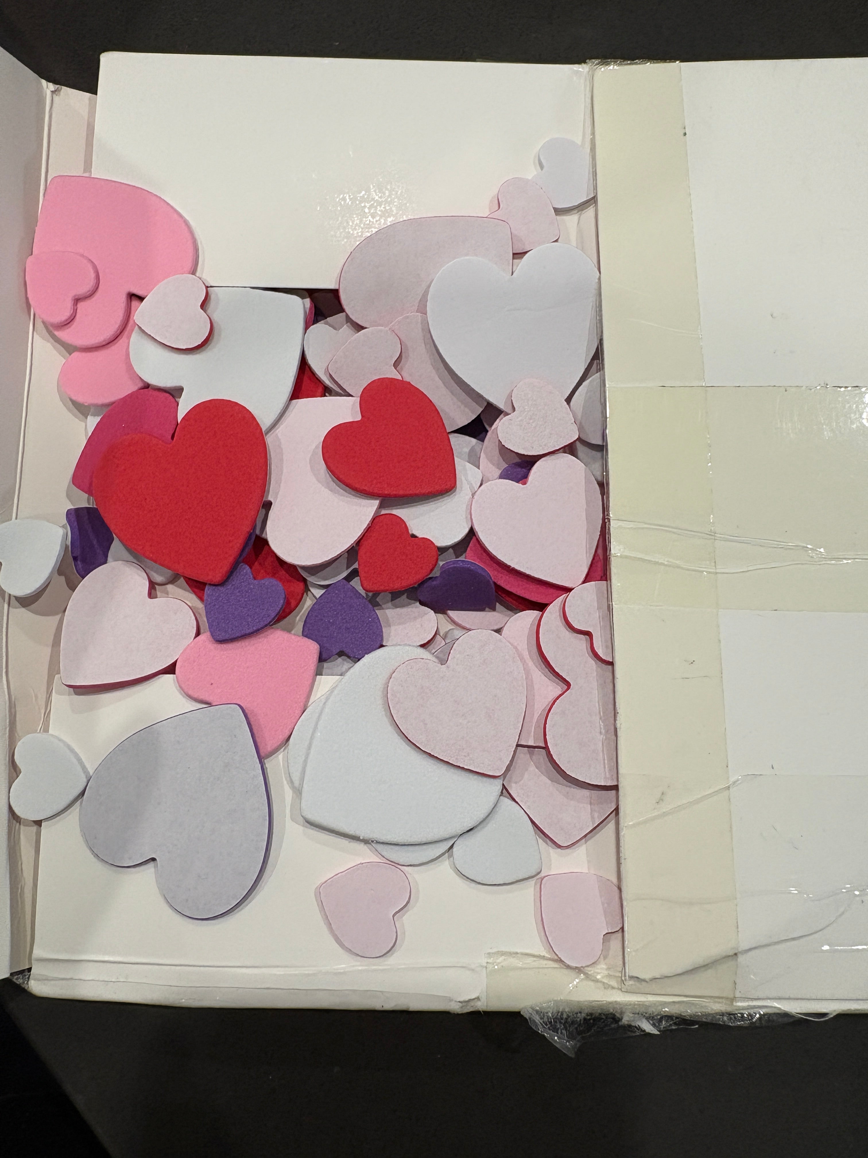Heart Foam Stickers