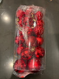 Small Red Christmas Tree Ornaments