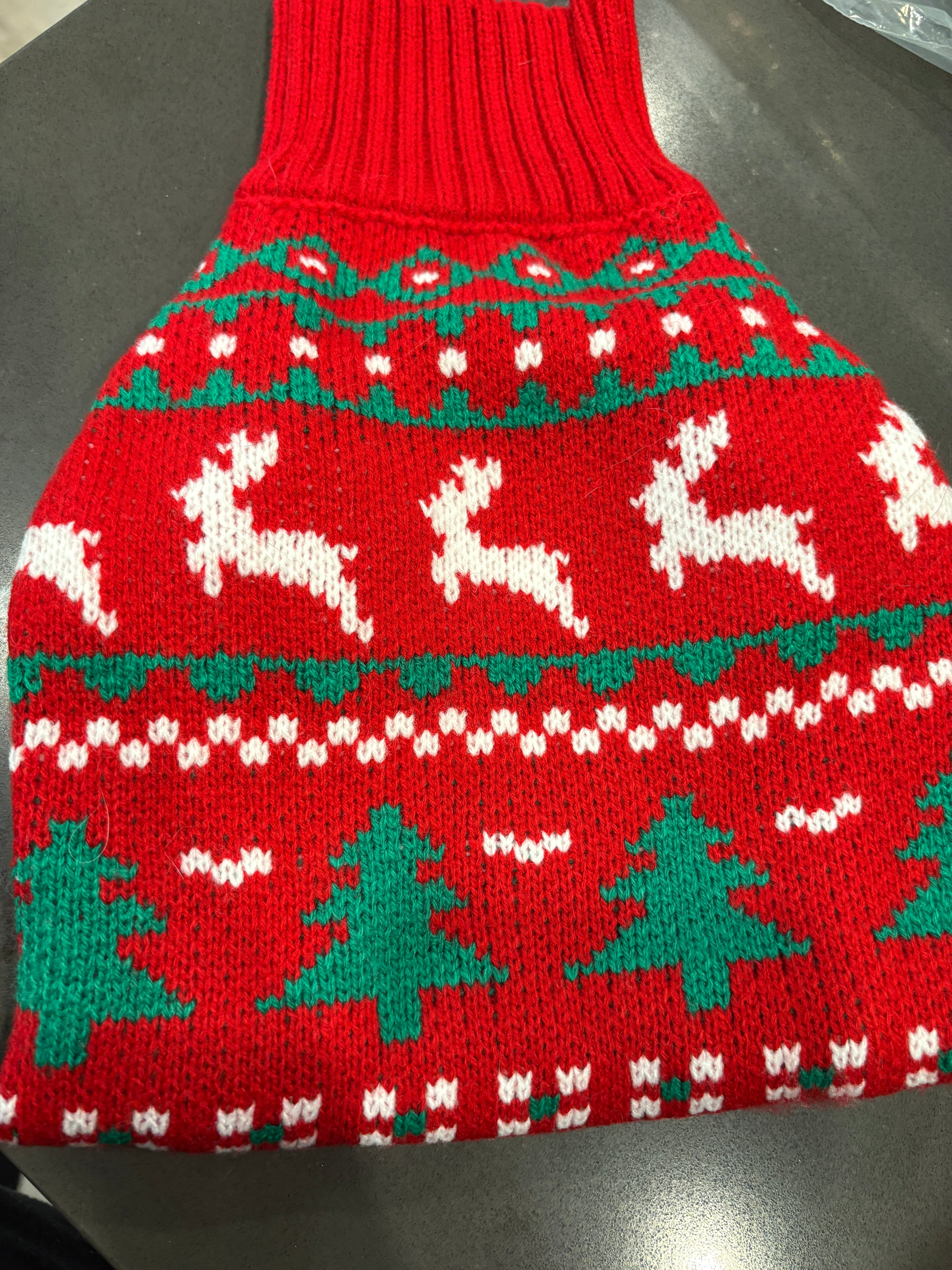Christmas Sweater for Dog- size large