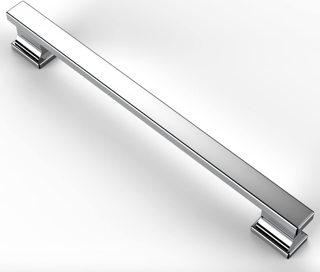 Asidrama 10 Pack 7 Inch(177mm) Polished Chrome Kitchen Cabinet Handles, Cabinet Pulls Kitchen Cabinet Hardware for Cupboard Drawer Pulls