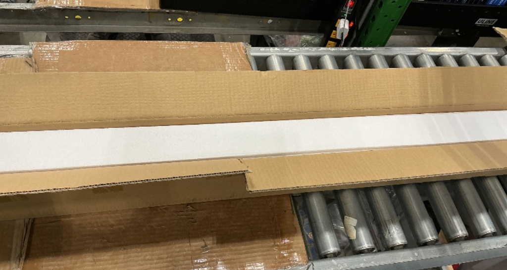 SAUMONIERES Picture Ledge Shelf Floating Book Shelves Set of 2 Wall Mounted Solid Wood for Bedroom Bathroom Living Room Kitchen, 55 Inch White