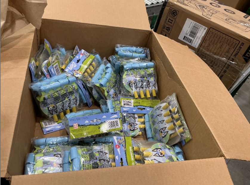 Unique Bluey Party Plastic Blowouts (Pack of 8) SET OF 3 | Party Blowouts for Kids - Perfect for Birthdays & Celebrations