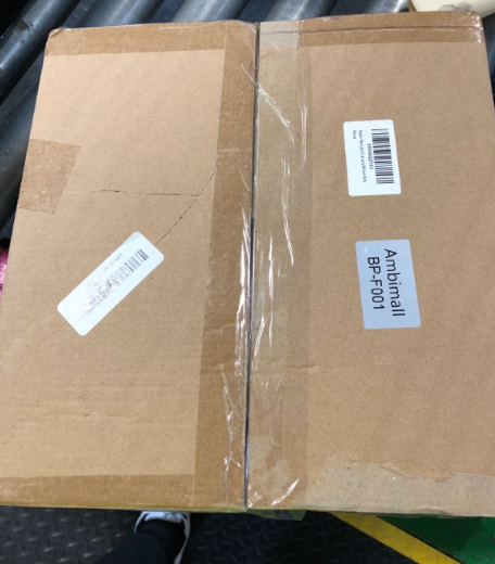 Modern Floor Lamp Simple Design with White Shade, Foot Pedal Switch, 60" Small Tall Lamps for Living Room Bedroom Office Dining Room Kitchen, Black Pole Lamp(Without Bulb)